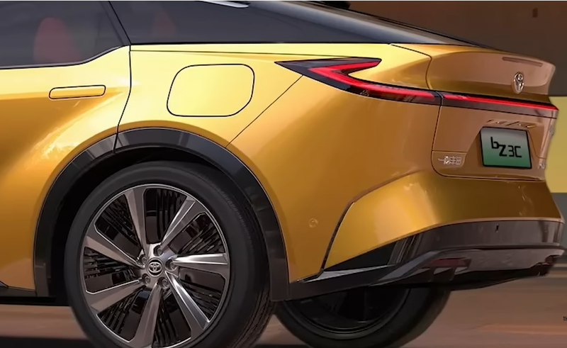 ▲Toyota bZ3C类似 Crossover Sedan。