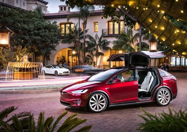 ▲Tesla Model X。
