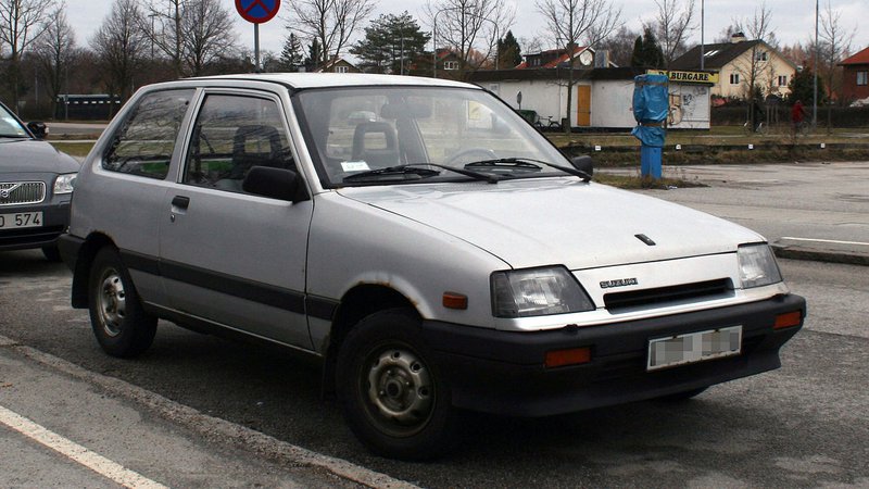 第一代Suzuki Swift。图:维基百科