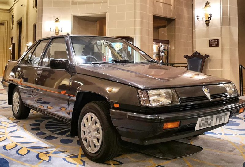 ▲1989年版Proton Saga。