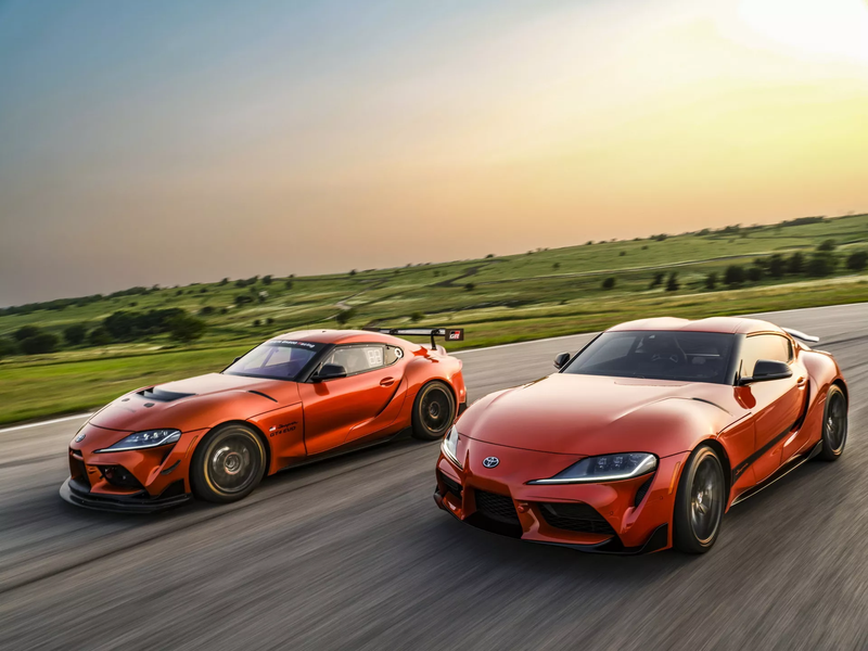 ▲GR Supra GT4赛车产量达到了100辆的里程碑。