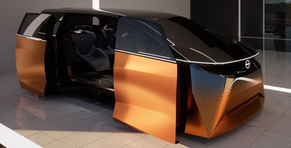 ▲Nissan发表第3款Hyper概念车Hyper Tourer，将在2023日本移动展正式亮相。