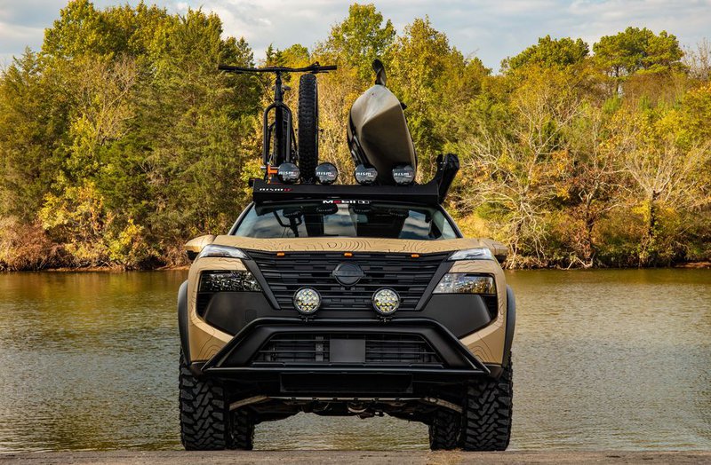 ▲越野化悬吊搭配AWD四驱系统,让Project Rugged Rouge拥有更强悍的越野能力。