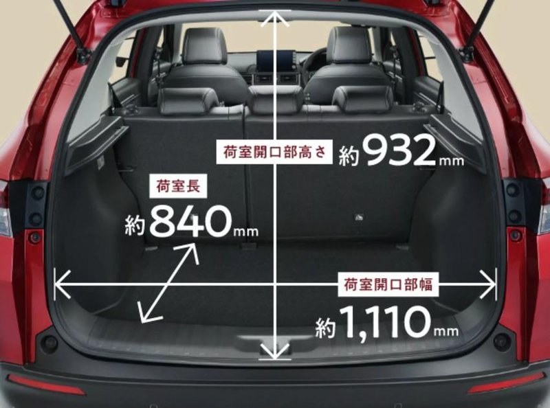 ▲后厢基本容积达 458 公升，足以应付日常生活的载物需求。