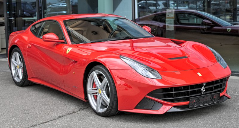 ▲现行版法拉利 F12 Berlinetta。