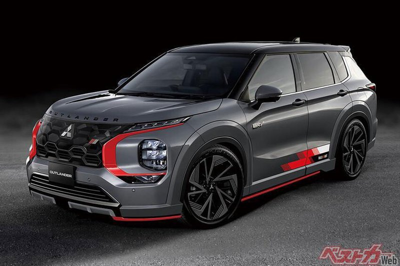▲Outlander Ralliart 性能版有望在今春推出。图为预想外形。（图：BestCar）