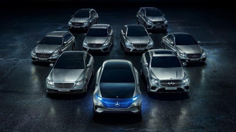 ▲Mercedes-Benz排第10,却未有具体车款名称。