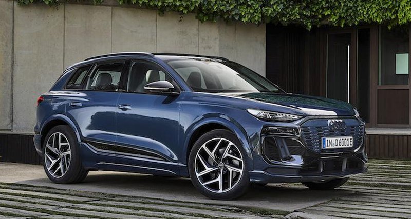 ▲Q6 e-Tron SUV已经没有数字编号的铭牌。