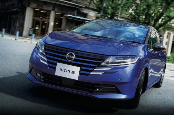 ▲图为小改款 Note。（图片来源：Nissan）