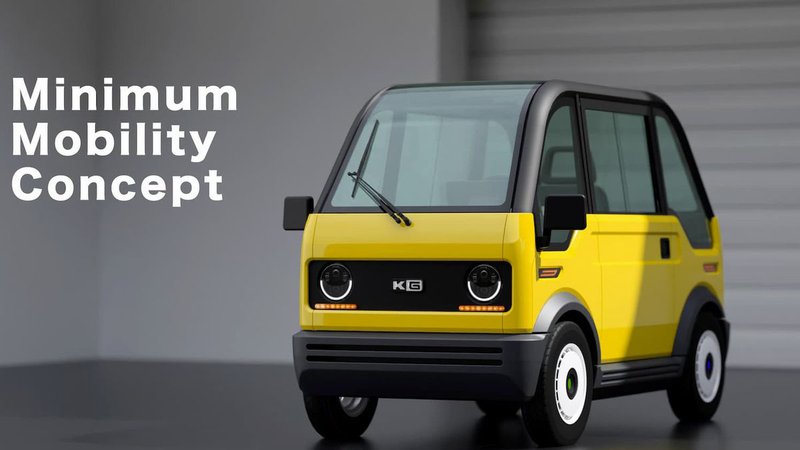 ▲KG Motors以Minimum Mobility概念小车初试啼声便大获好评。