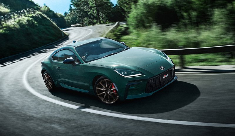 ▲GR86 RZ “Ridge Green Limited”特仕车。