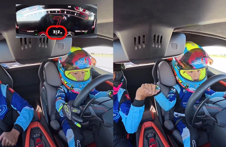 ▲Zayn在驾驶时展现出极高的专注力。