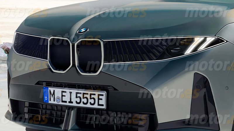 ▲BMW全新X5车系预计将导入Neue Klasse X概念车的设计语汇。图为预想图。