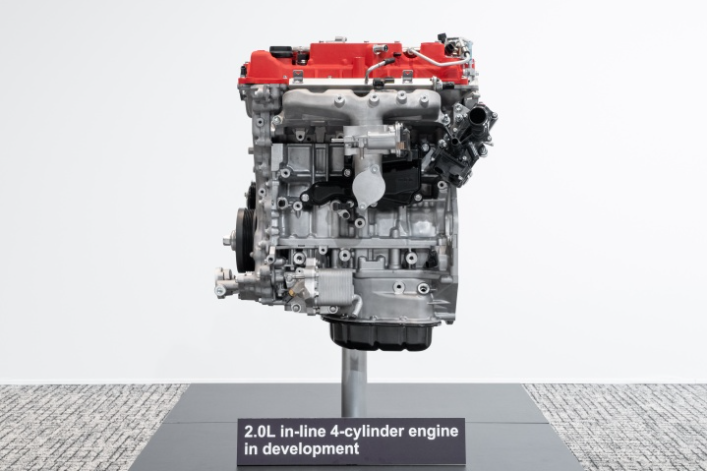 ▲新一代 MR2 将采用 Toyota、Mazda 和 Subaru 共同开发的全新 2.0 升四缸涡轮引。(图片来源:Toyota)