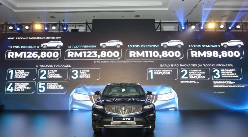 ▲Proton X70