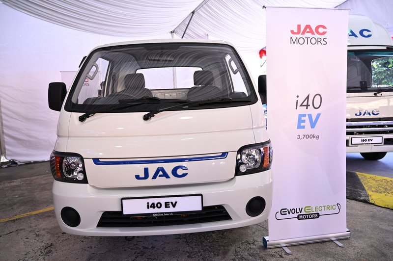 20241022 JAC Motors Brand Launch - i40EV commercial truck.JPG