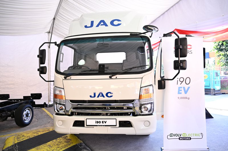 20241022 JAC Motors Brand Launch - i90EV light commercial truck.JPG