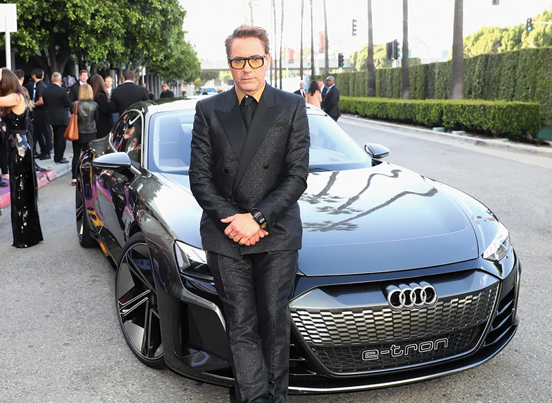 ▲钢铁人Robert Downey Jr.在《复仇者联盟:终局之战》中的座车Audi E-tron GT,成为他车库的珍贵收藏之一