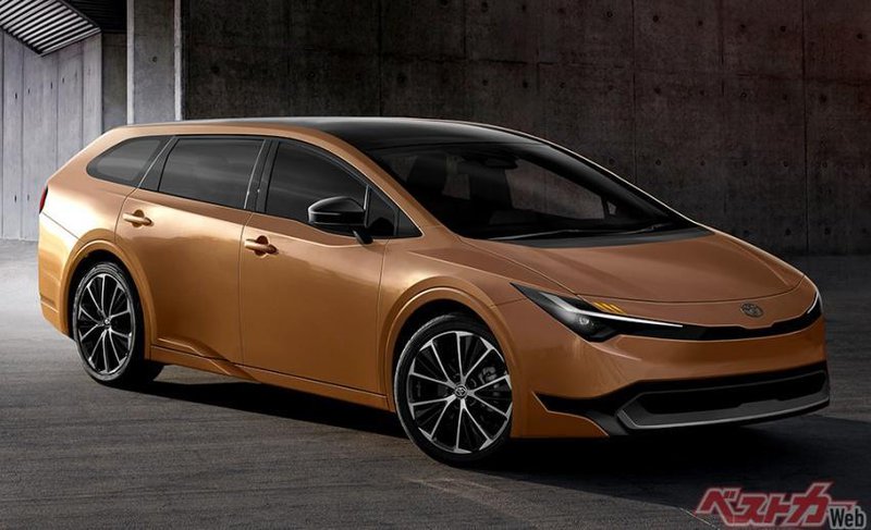 ▲日媒绘制新一代Corolla Touring预想图,换上全新家族设计!( 图:翻摄自Bestcar)
