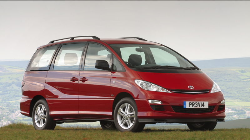 ▲第2代Toyota Previa 2000~2006(图:TOYOTA UK)