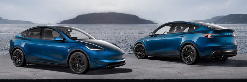 ▲新款Tesla Model Y的预想图,散发未来感十足的魅力!