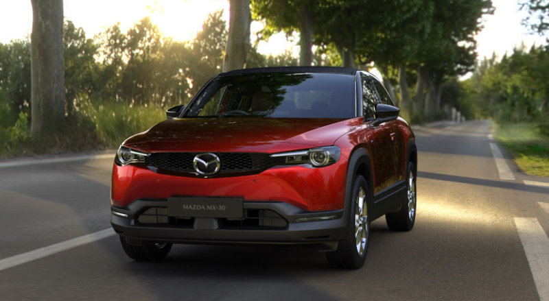 ▲MAZDA MX30