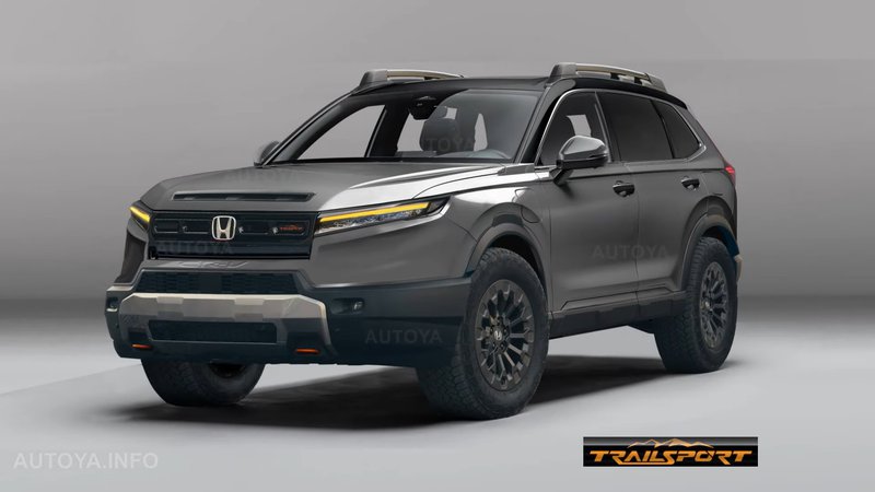 ▲CR-V TrailSport想象图。