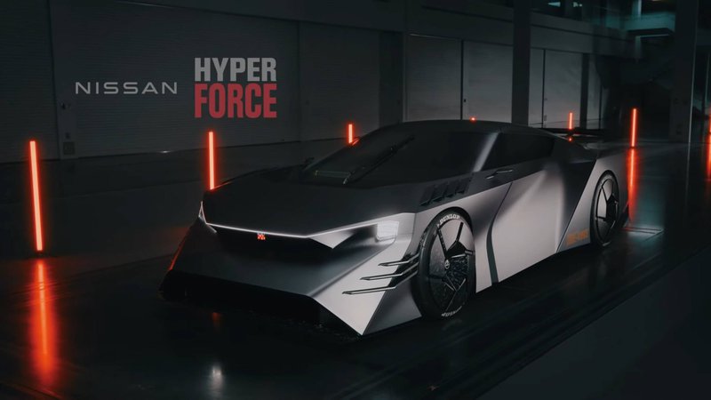 ▲Nissan Hyper Force concept。
