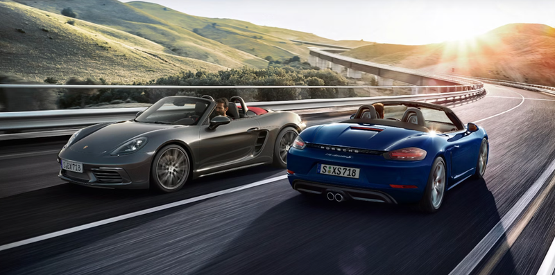 ▲718车系Cayman（上图）、Boxster（下图）确定全面电动化，迈向纯电时代。