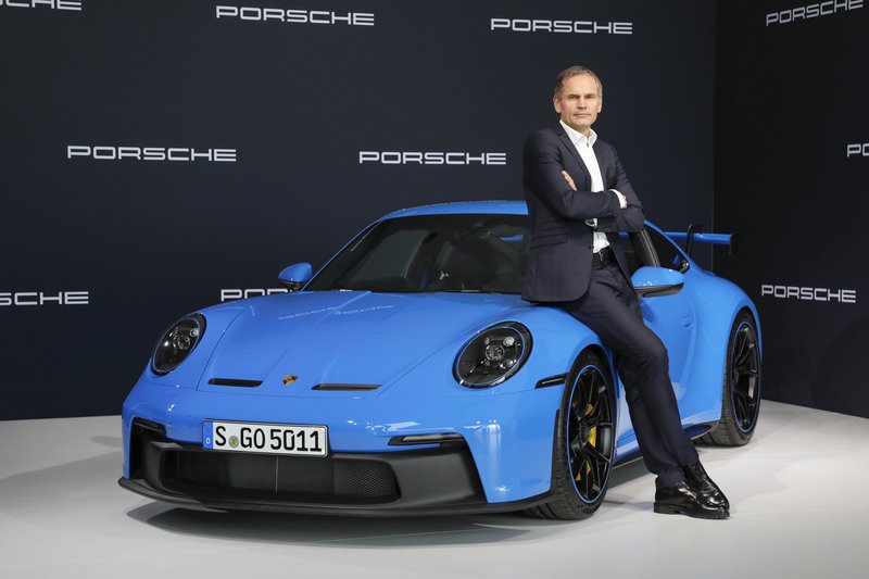 ▲Porsche CEO Oliver Blume