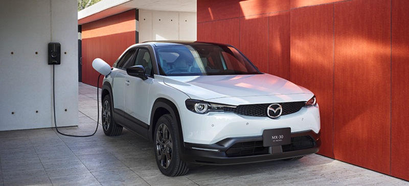 ▲Mazda MX 30纯电版本已在英国及欧洲市场全面停产。