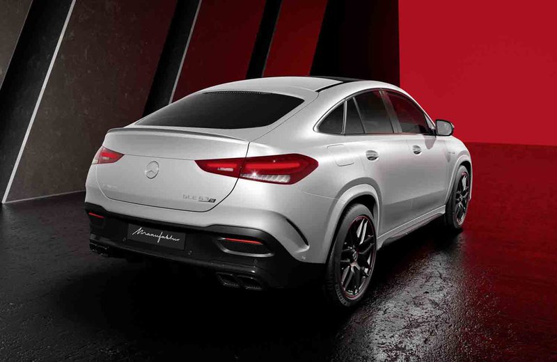 ▲图为AMG GLE 63 S Coupe MANUFAKTUR Arctic Silver Edition。