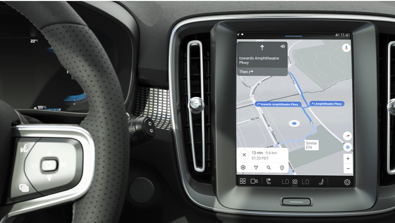 ▲Google Assistant 目前担任 Volvo 车载系统的主要语音助理角色。