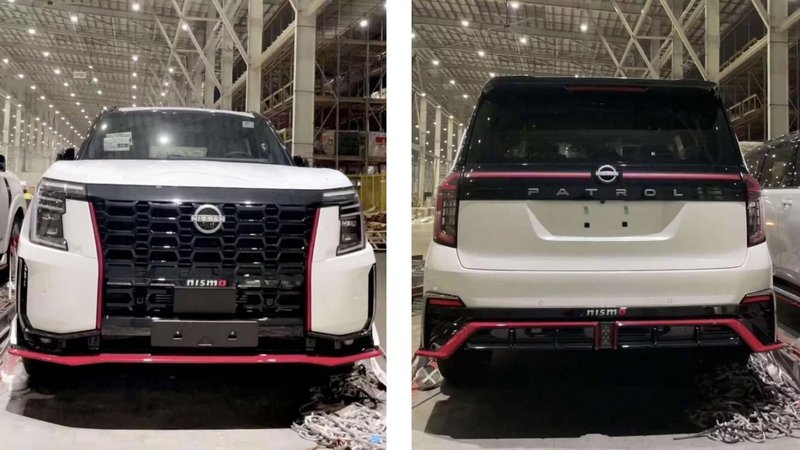 ▲全新Patrol Nismo搭载专属套件，展现更鲜明的性能风格。