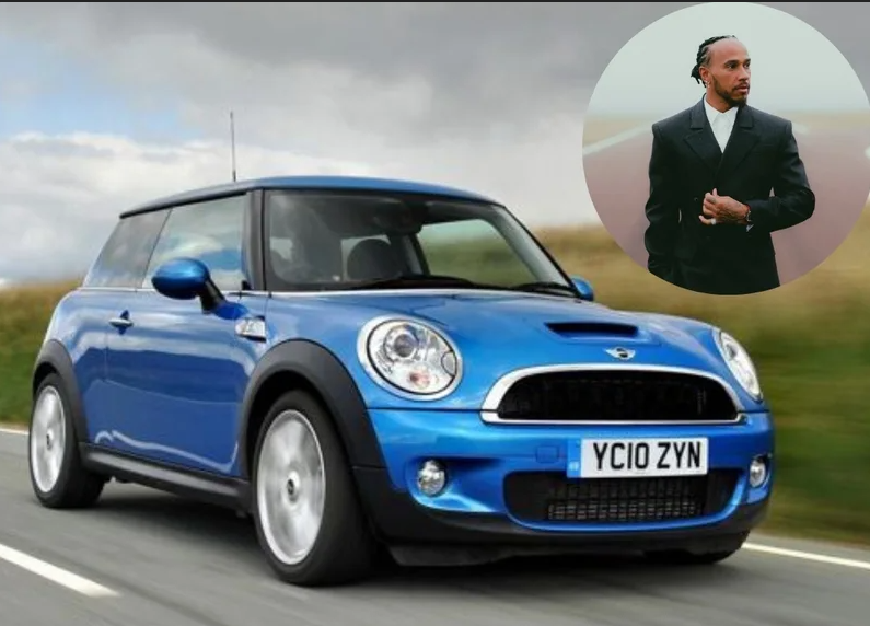 ▲Lewis Hamilton:Mini Cooper