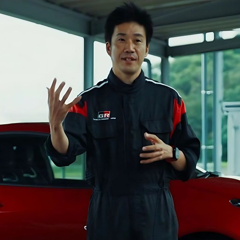 ▲Toyota 专责工程师坂本直之(Naoyuki Sakamoto)。