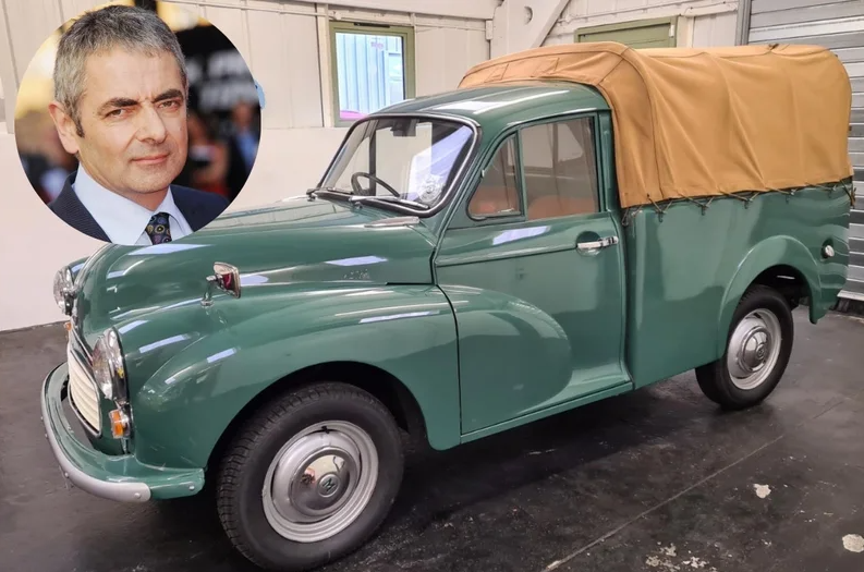 ▲Rowan Atkinson :Morris Minor Pick-up