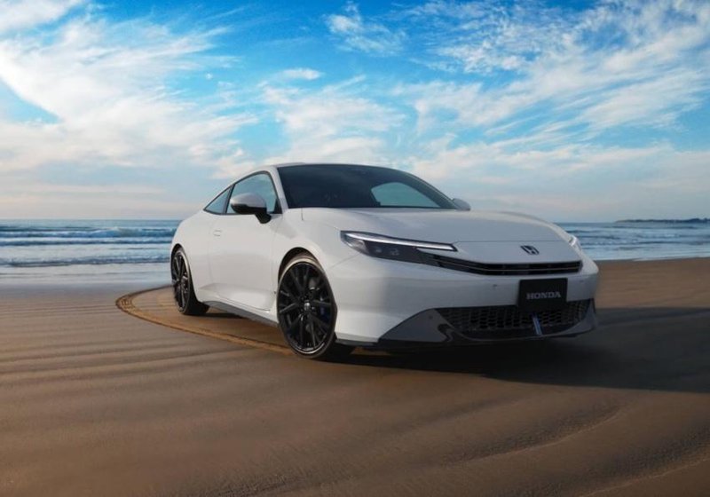 ▲Honda 全新 Prelude e:HEV 混合动力车亮相。
