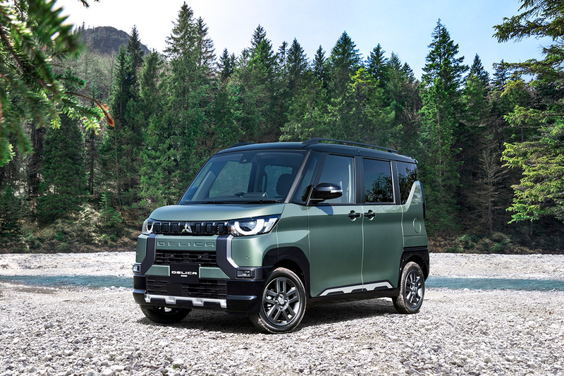 ▲日媒推测,新一代 Pajero Mini 的外观线条将与 Delica Mini 呼应,造型颇具家族风格。