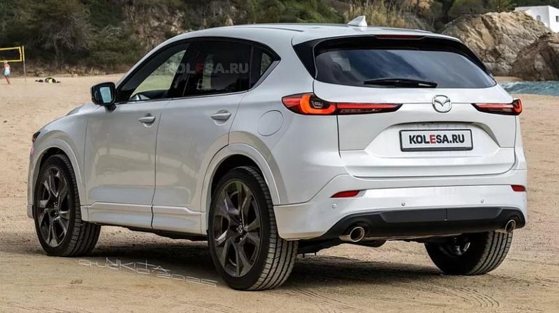 ▲图为大改款 Mazda CX-5 预想图。