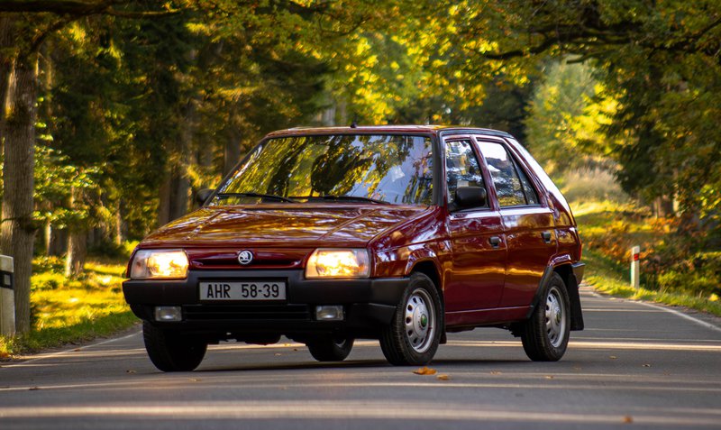 ▲1987–1994年间生产的Skoda Favorit经典身影。(图:维基百科)