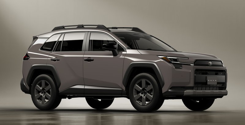 ▲设计师依据新一代RAV4的造型打造小型货卡预想图,采用Adventure车型的粗犷前脸设计。(图:Toyota )
