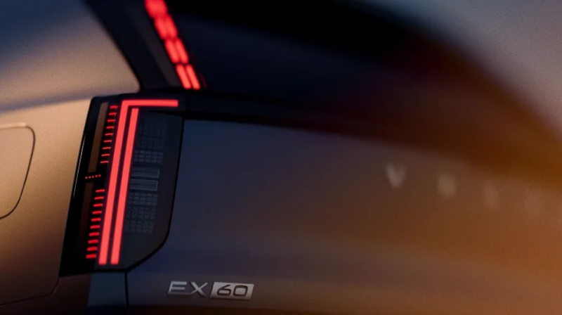 ▲全新世代 Volvo EX60 预计将于 2026 年初正式亮相。