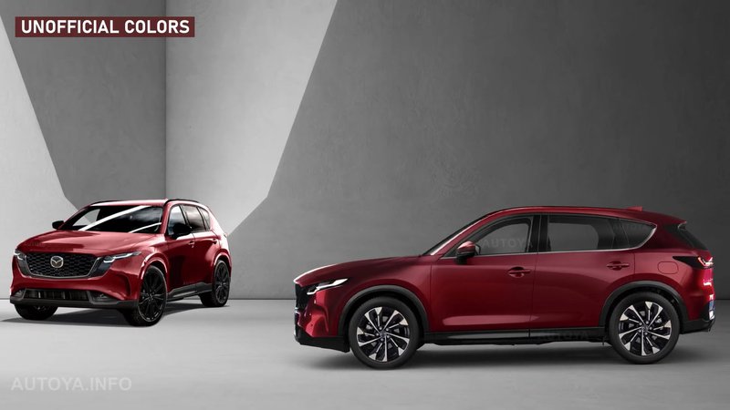 ▲外媒还原新一代CX-5预想图，展现更锐利利落的造型轮廓。（图：autoevolution）