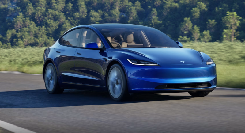 ▲Tesla Model 3