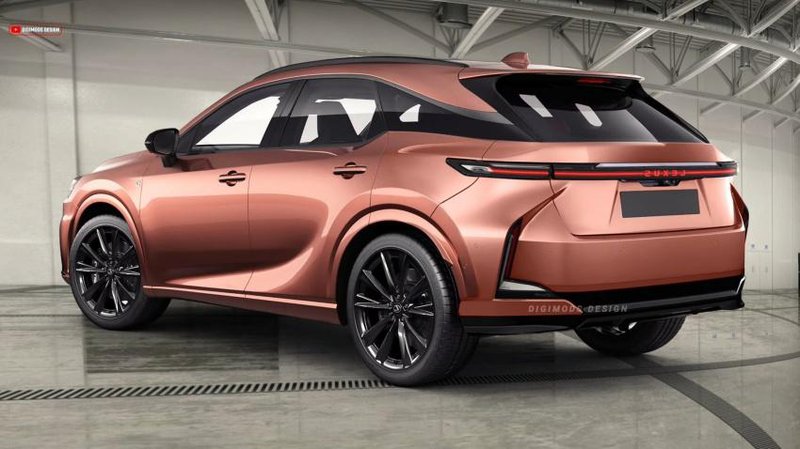 ▲融入新一代 ES 设计风格,让 RX 外型更具动感气息。图为预想图。(图:autoevolution)