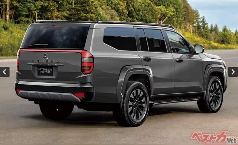 ▲图为全新大改款 Pajero 之预想图。(图片来源:Bestcar)