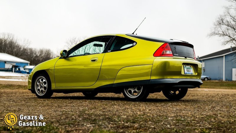 ▲Honda 曾经的 Insight 油电车款。