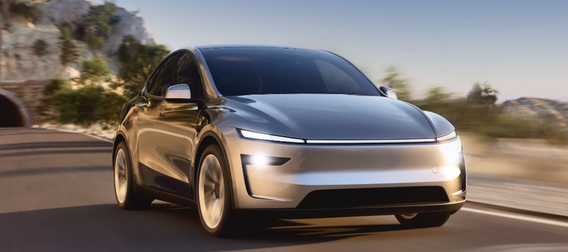 ▲TESLA MODEL Y