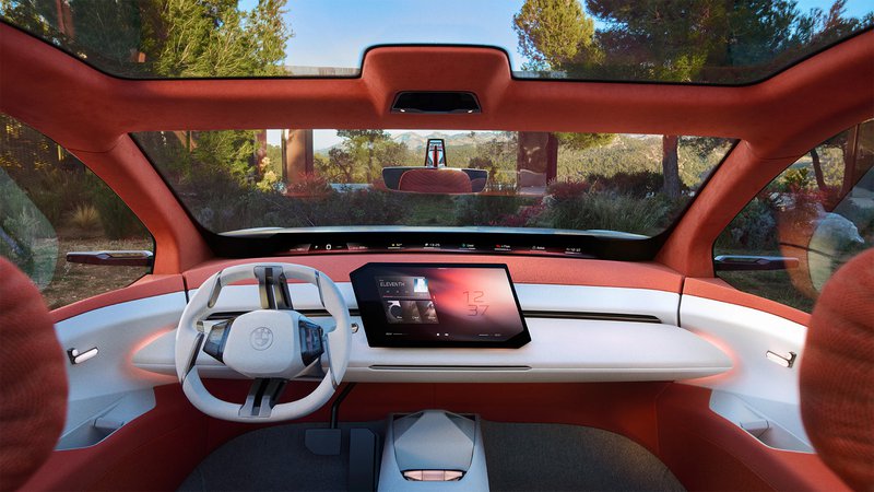▲X5内装设计几乎完全延续Vision Neue Klasse X概念车风格。（图：BMW）